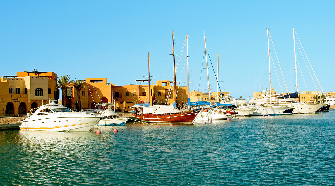 Набережная Hurghada Marina